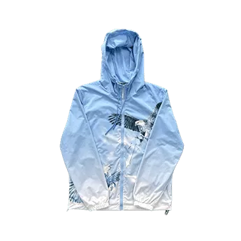 TRAPSTAR IRONGATE T WINDBREAKER - BLUE EAGLE