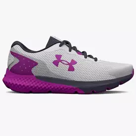 Under Armour Halo Grey/Strobe Charged Rogue 3 Youth Sneaker