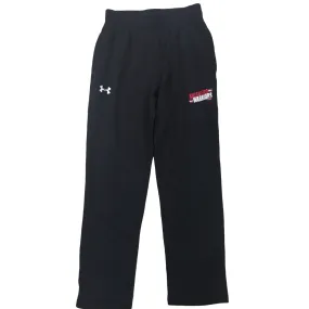 Under Armour Men's Black Hustle Fleece Sweatpants - Sale!