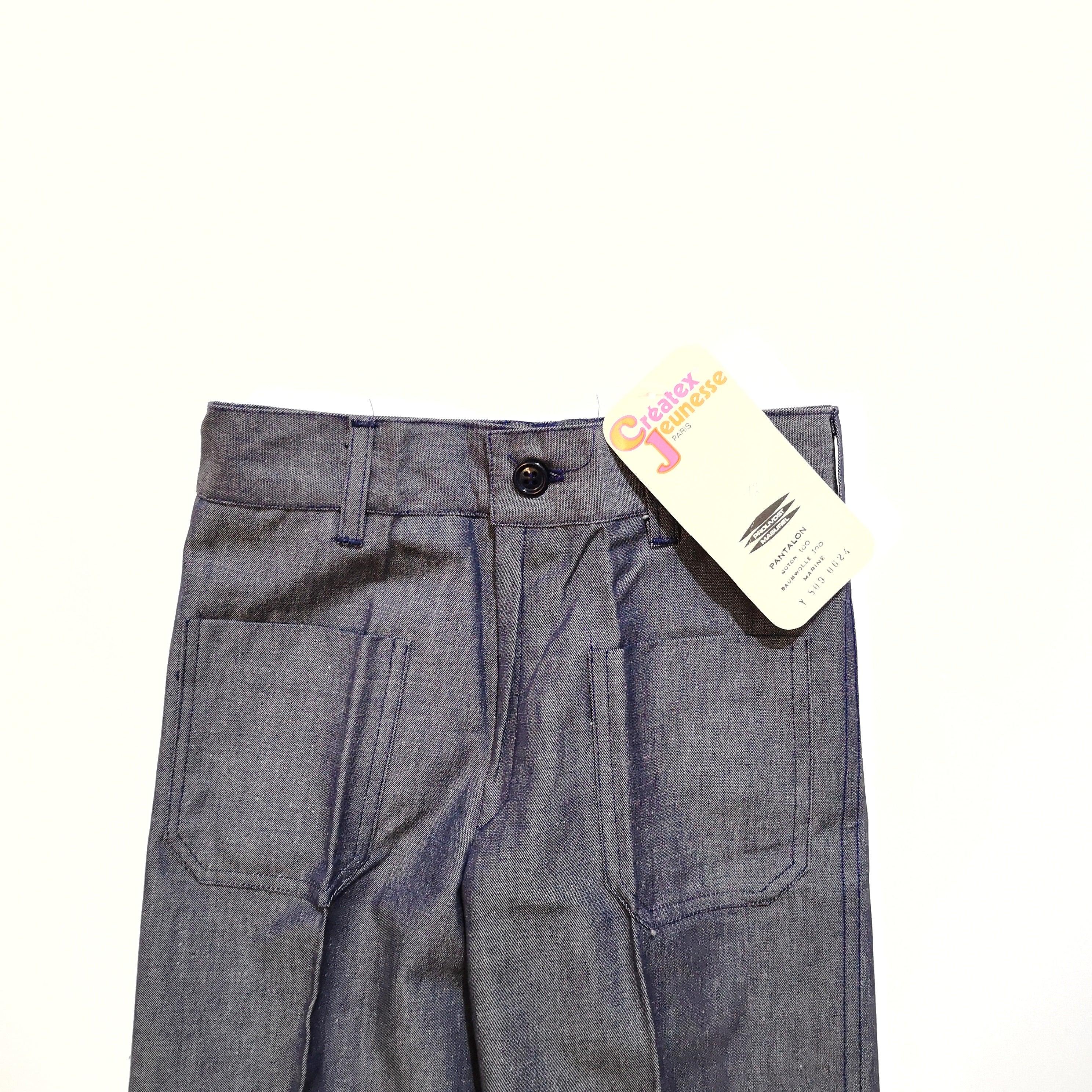 [Unworn] VINTAGE denim pants 6Y (dead stock)