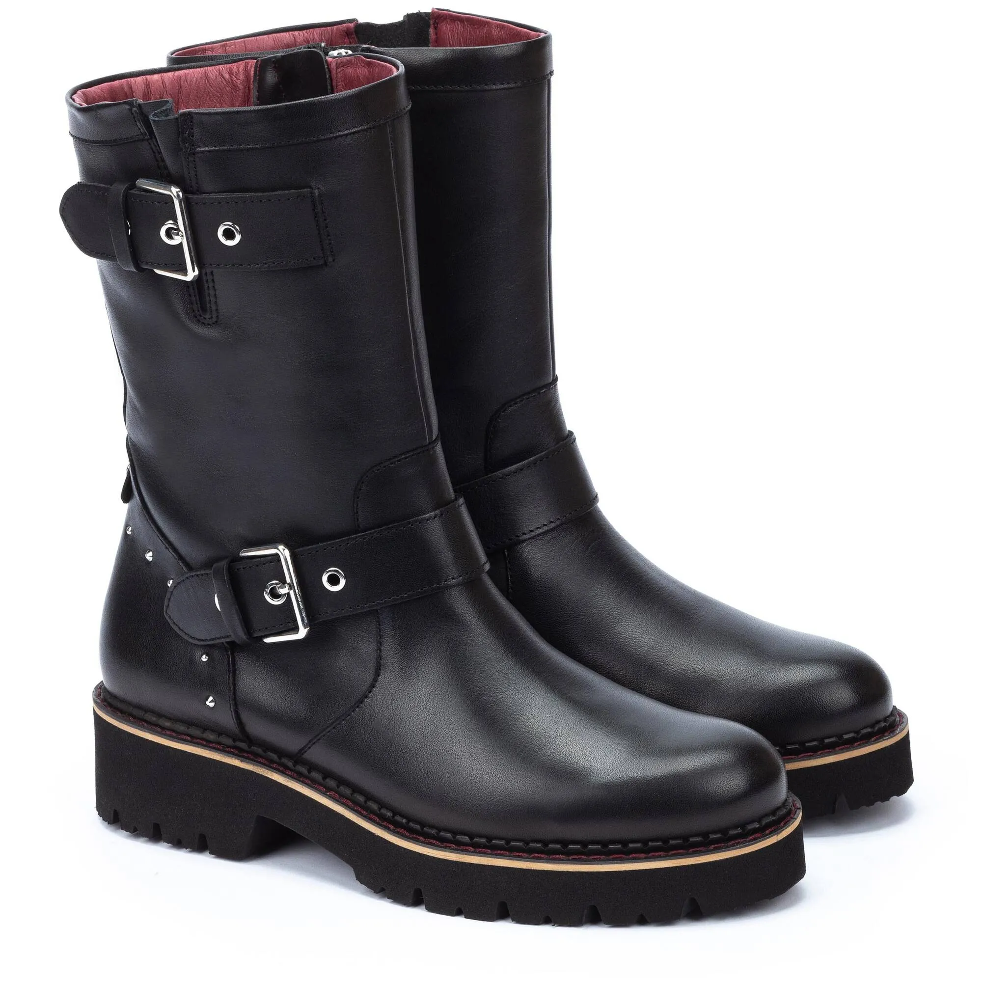 VICAR Biker boots with buckle