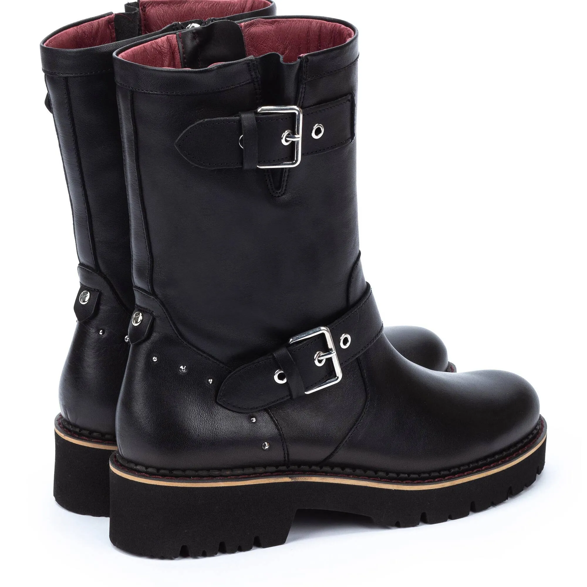 VICAR Biker boots with buckle