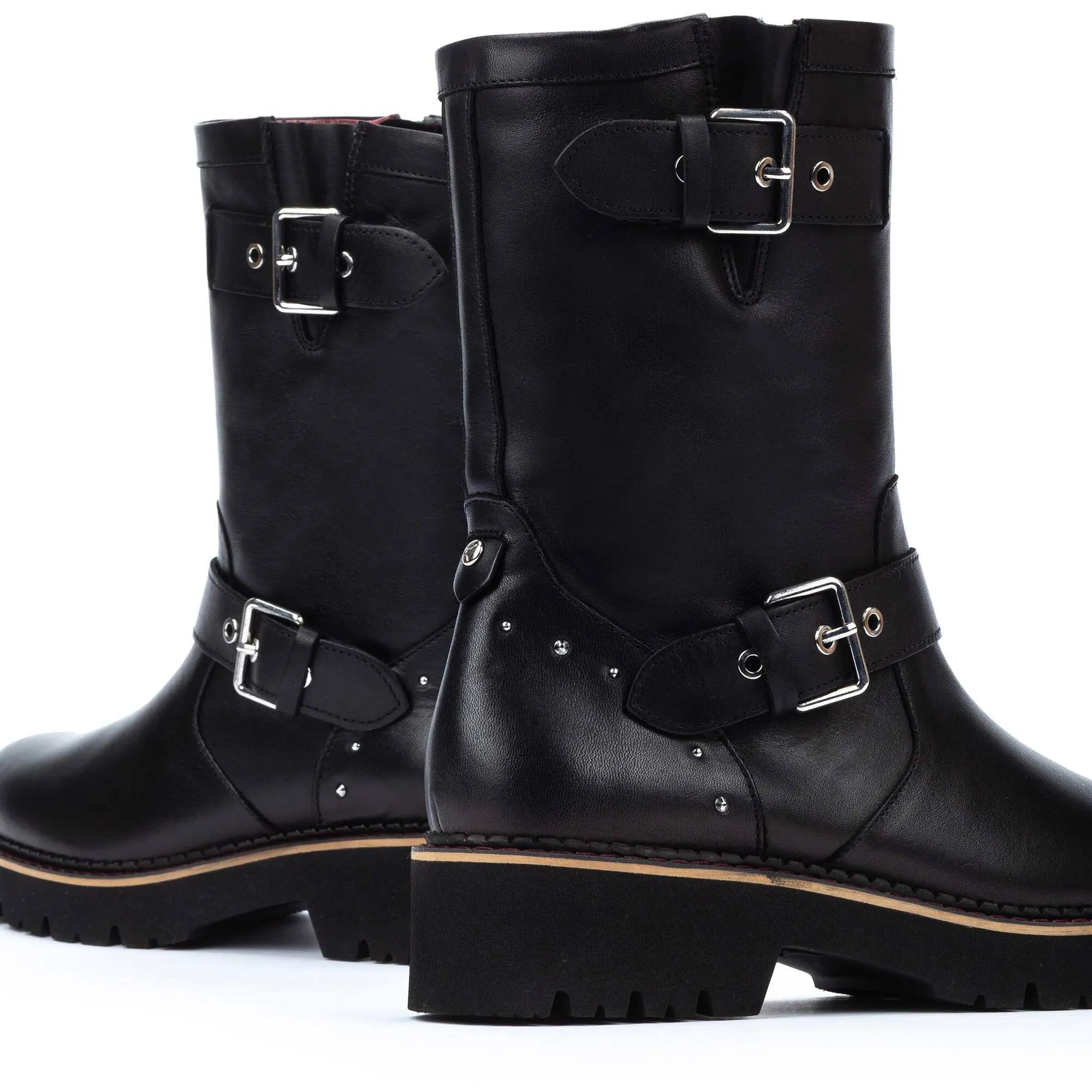 VICAR Biker boots with buckle