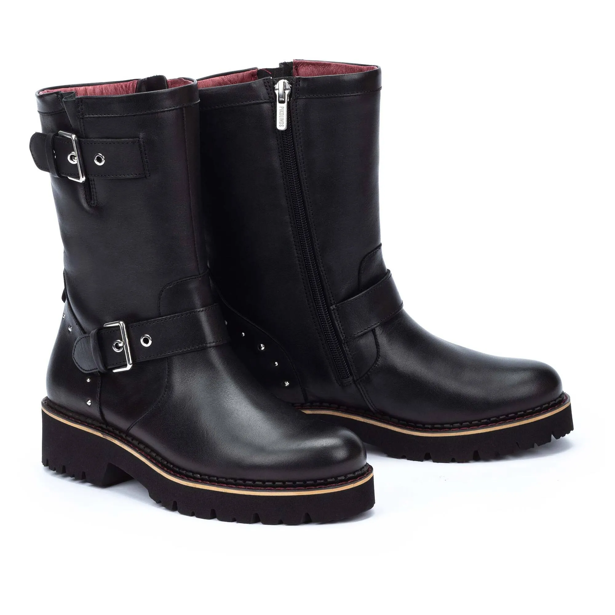 VICAR Biker boots with buckle