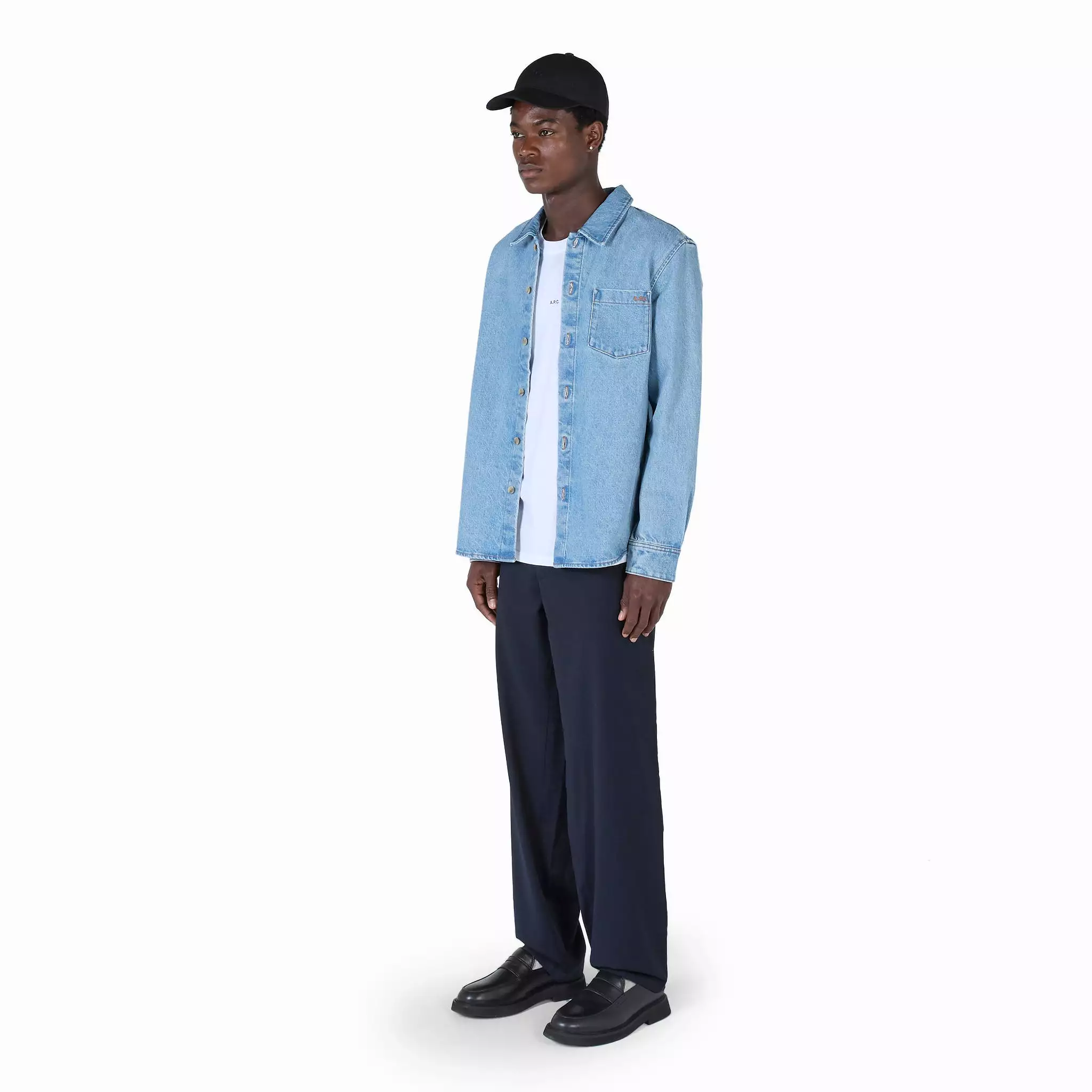 Vittorio Overshirt Blue