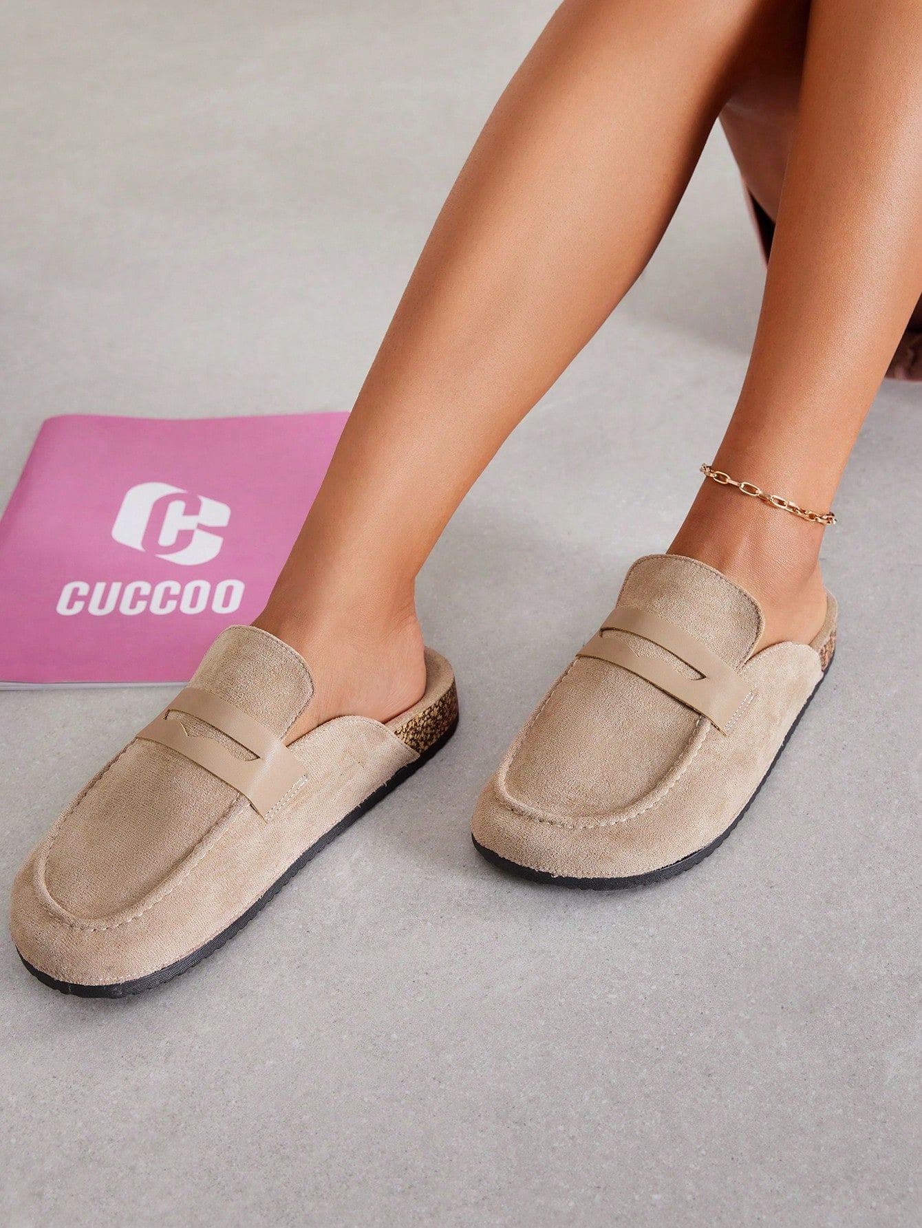 Woman Shoes Fashionable Classic Apricot Shoes For Spring And Summer