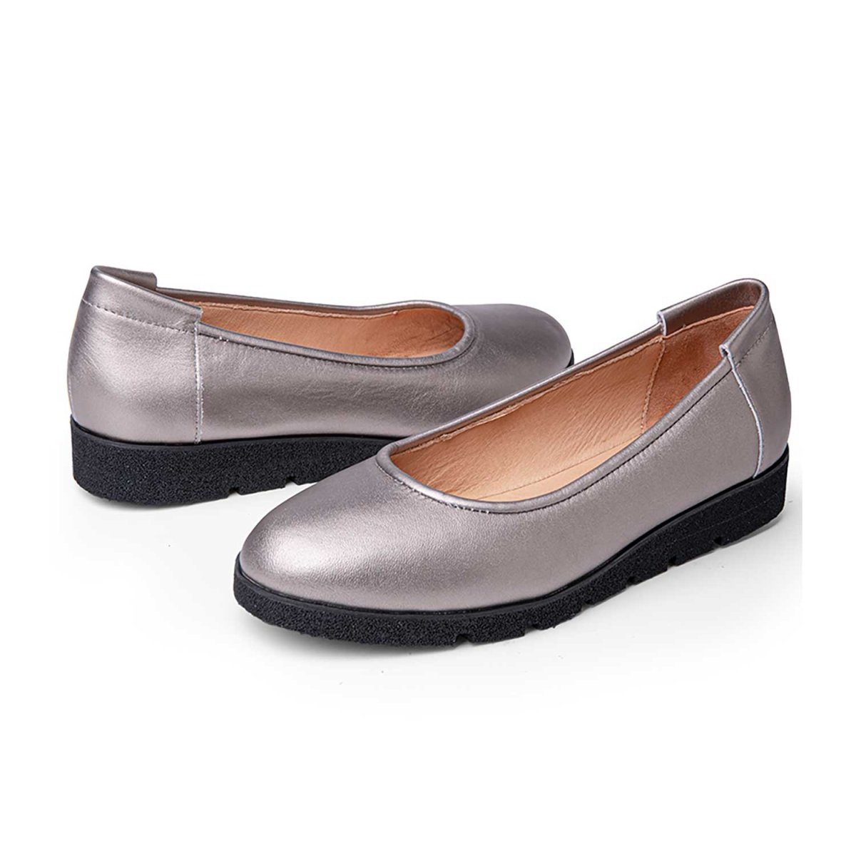 Yes Women's Lucky Pewter Leather