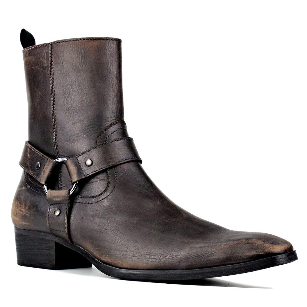 Zipper-up Chelsea Boots