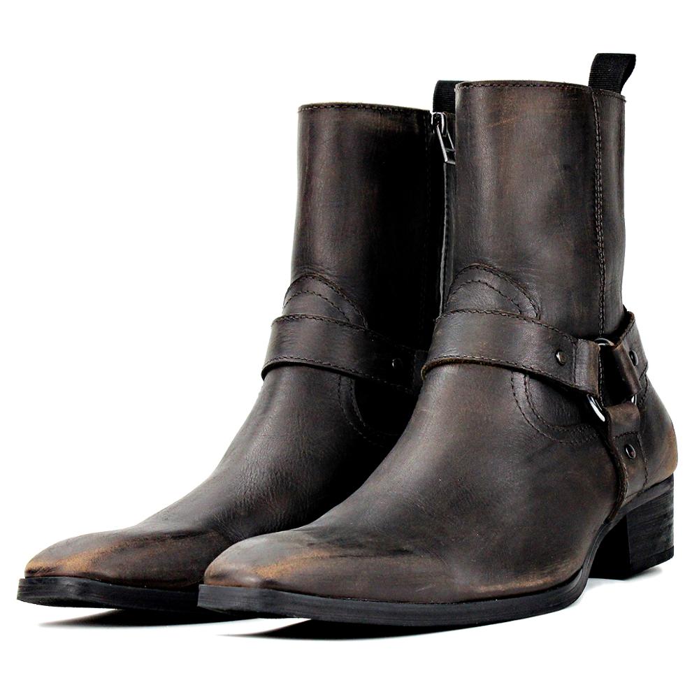 Zipper-up Chelsea Boots